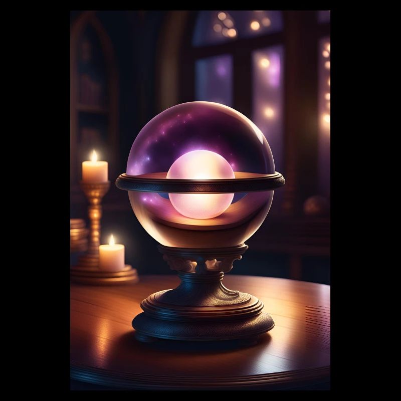 Magic crystal ball