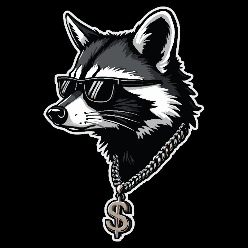 Hip Hop Racoon