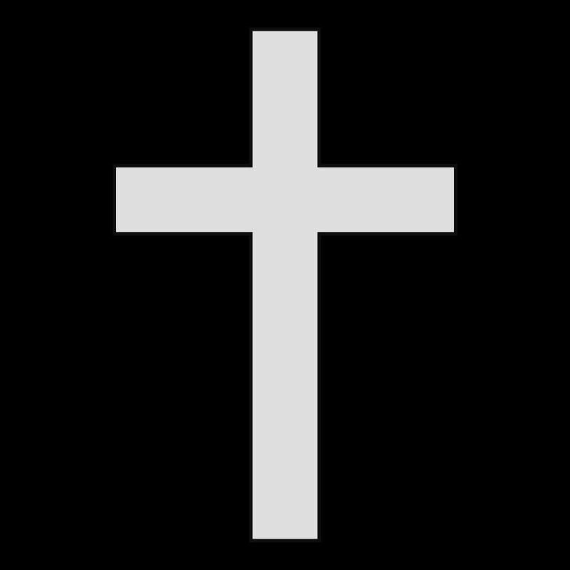 Croix chrétienne de jésus