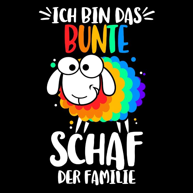 Ich bin das bunte Schaf der Familie