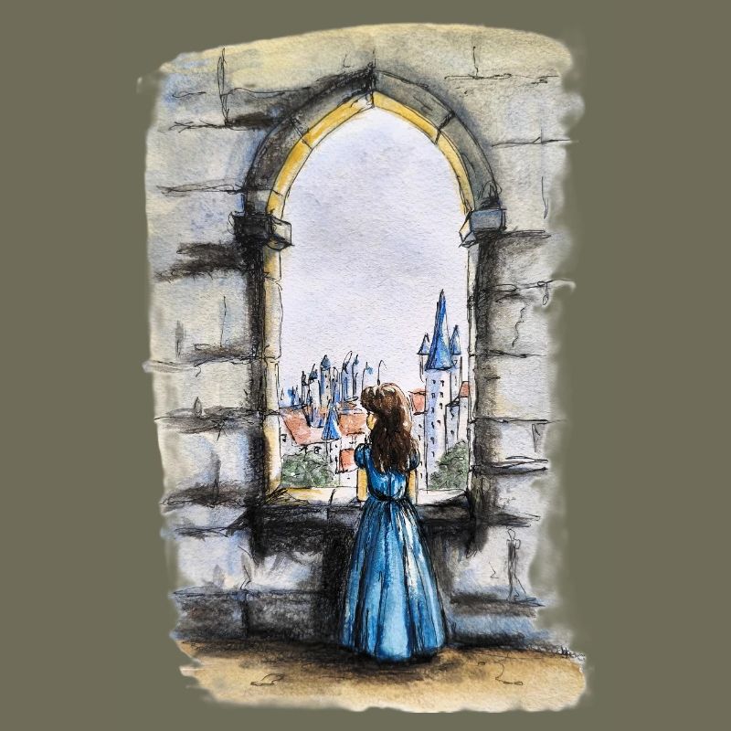 Fairytale Castle Window Dream