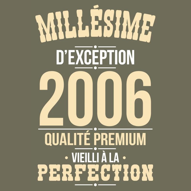 2006 – Millésime d’exception – Qualité premium