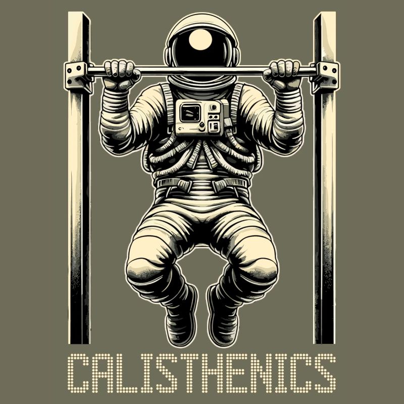 Calisthenics Astronaut Pull-ups Gift