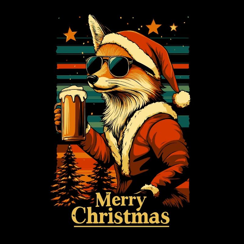 Weihnachten Bier Fuchs