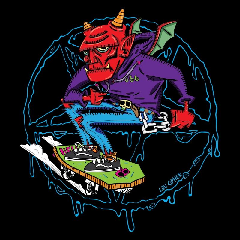 Skate or ... burn in Hell!