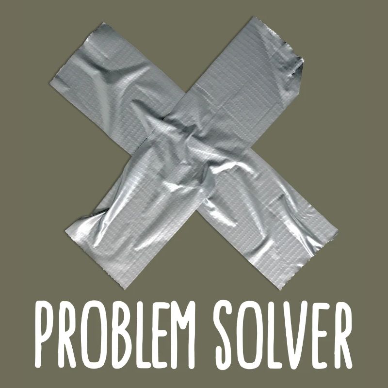 Problem solver funny Duct tape husband father