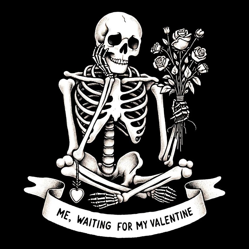 Moi en attente de ma Saint-Valentin - Célibataire, Saint-Valentin