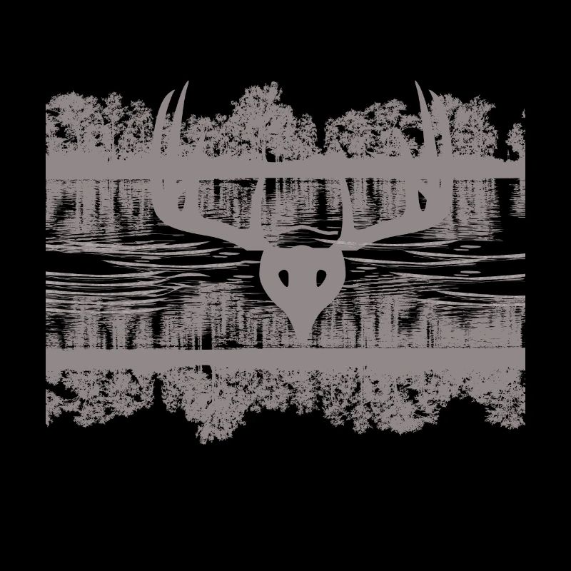 Wildlife Reflections Silhouette Design