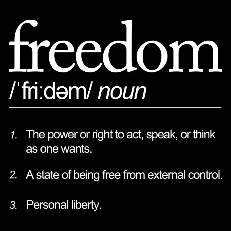 La liberté parle définitivement de la pensée d’action