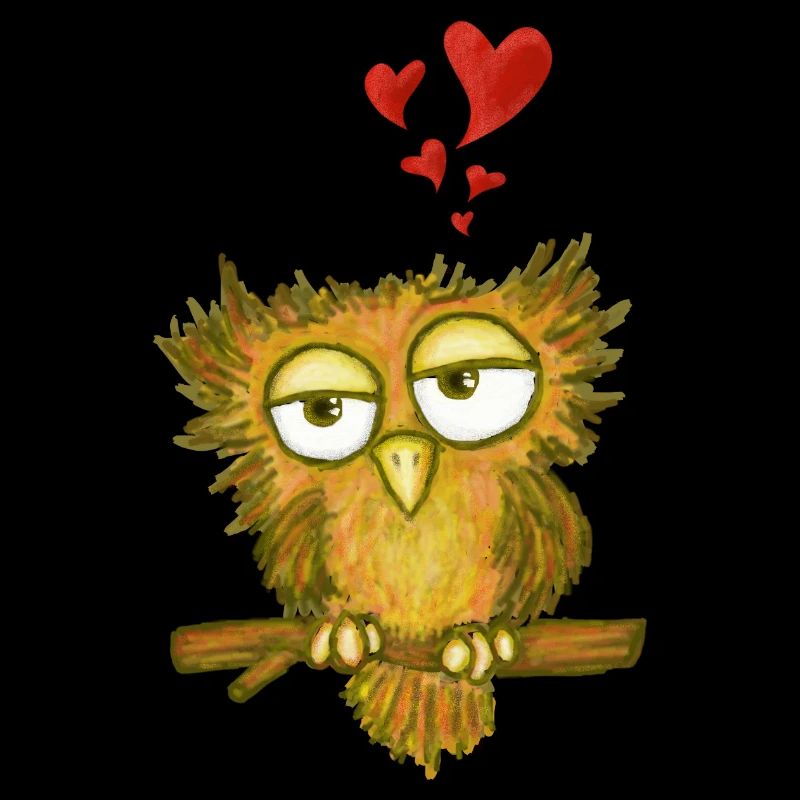 Verliebte Eule