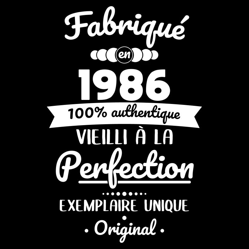 Hergestellt 1986 – Perfekt gereift