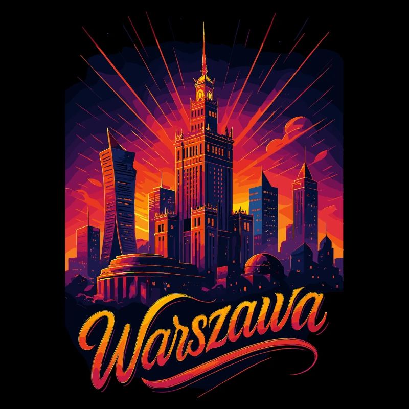 Varsovie Warszawa Capitale Pologne Cadeau