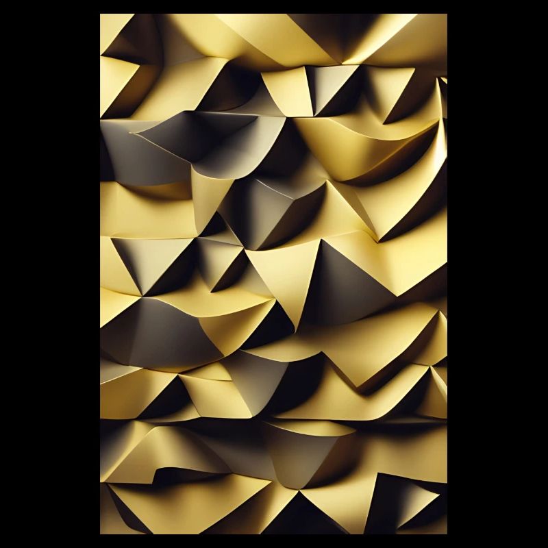 Goldenes Muster
