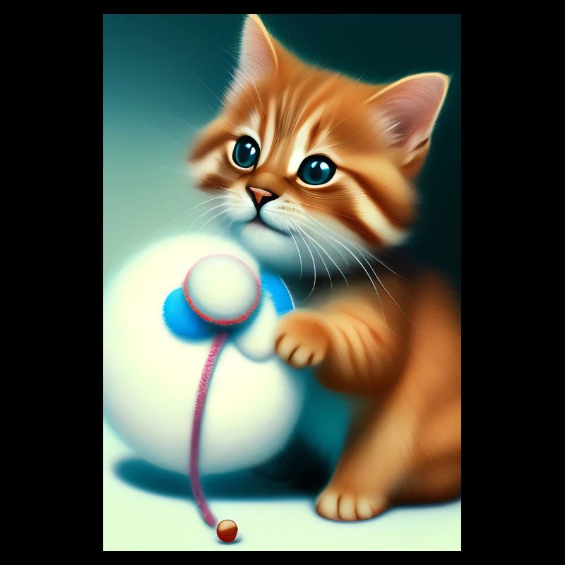 Petit bébé chat mignon