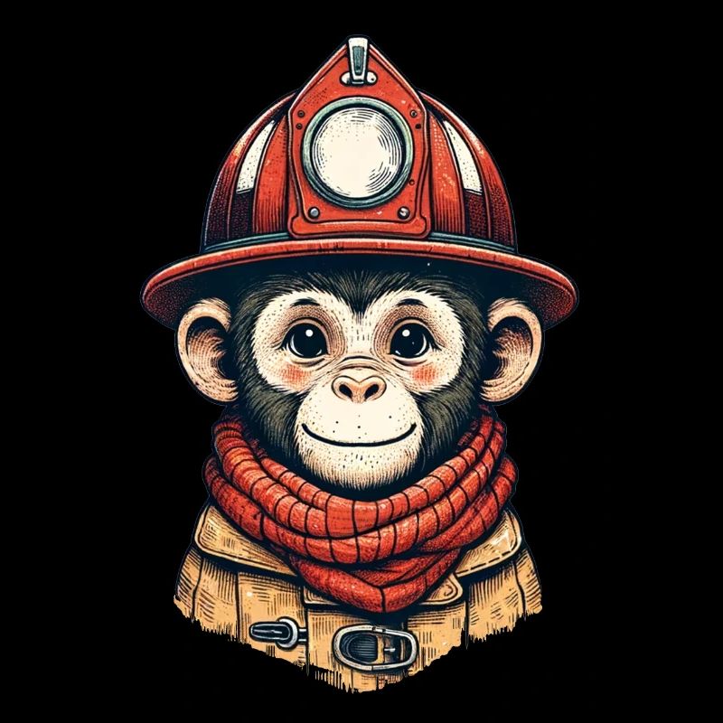 Pompier singe | Sapeurs-pompiers Äffle