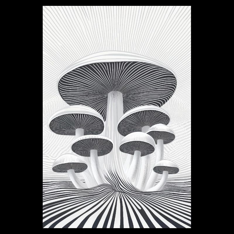 Optical Mushroom Forest