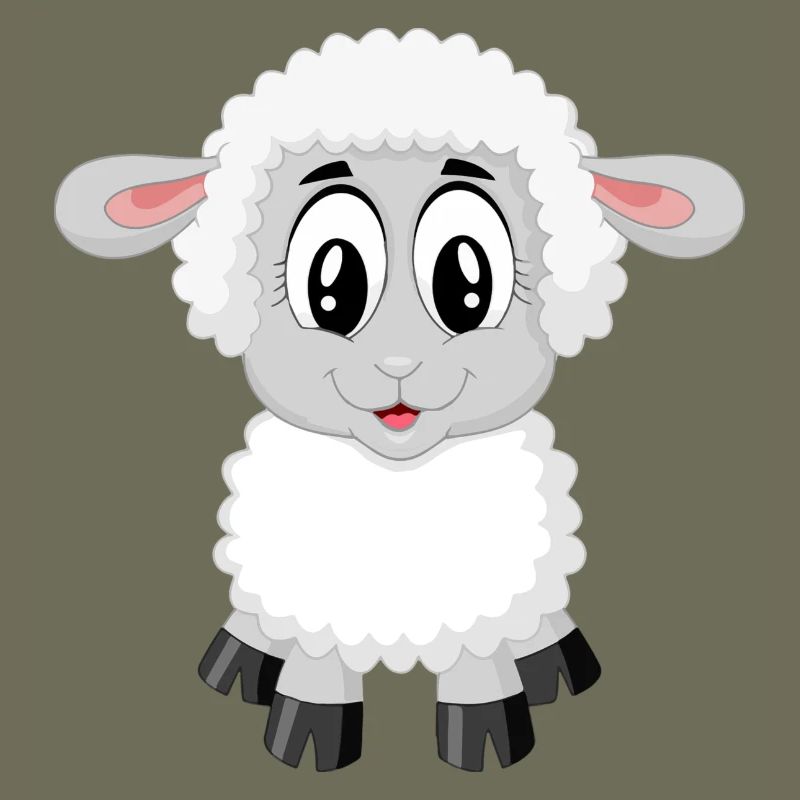 Lamm süß Kinder