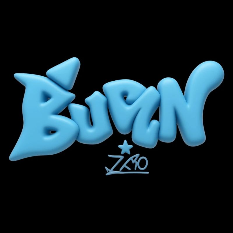 Bunz Z10 3D Font