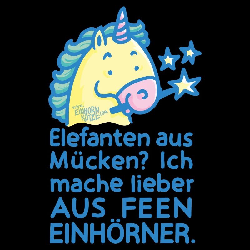 Ich mache aus Feen Einhörner