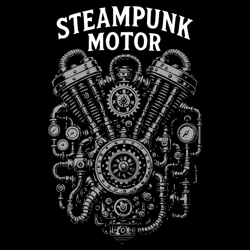 Steampunk Motor Heart
