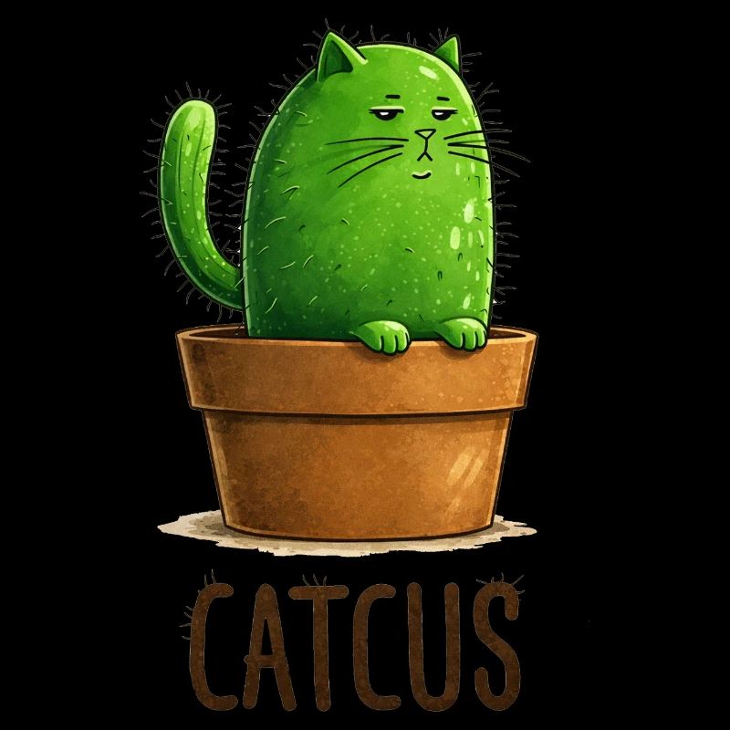 Catcus – Kaktuskatze mit Attitude