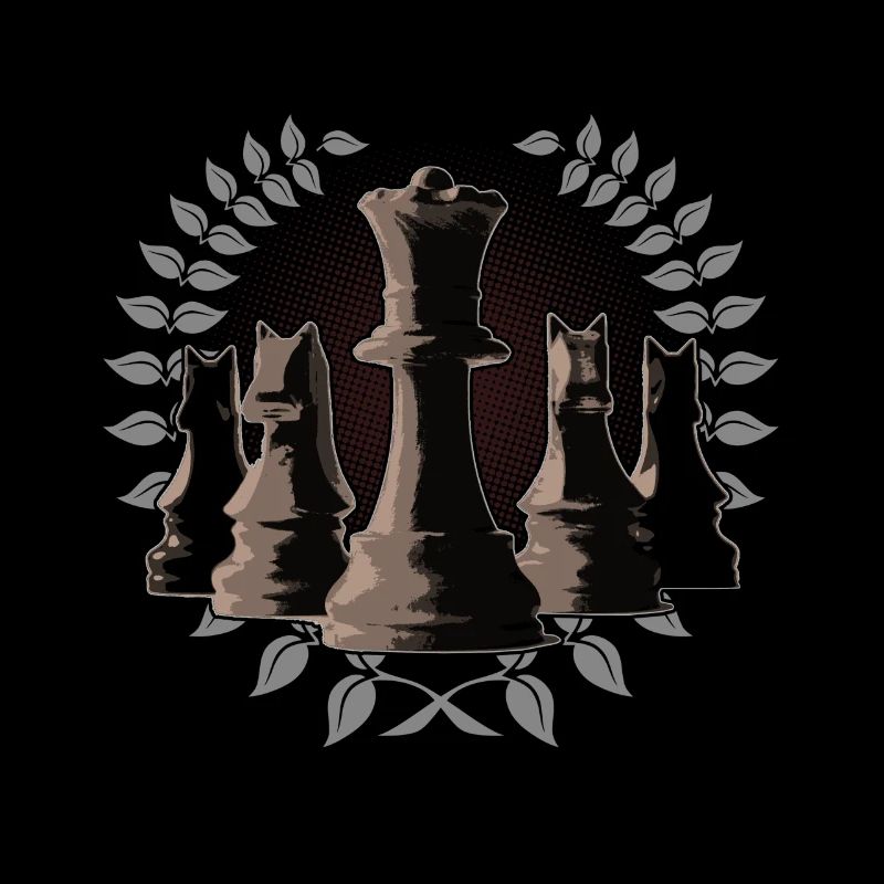 Echecs - pièces d'échecs