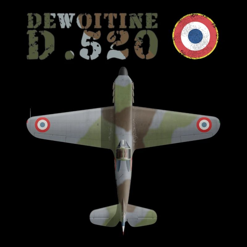 Dewoitine D.520 top