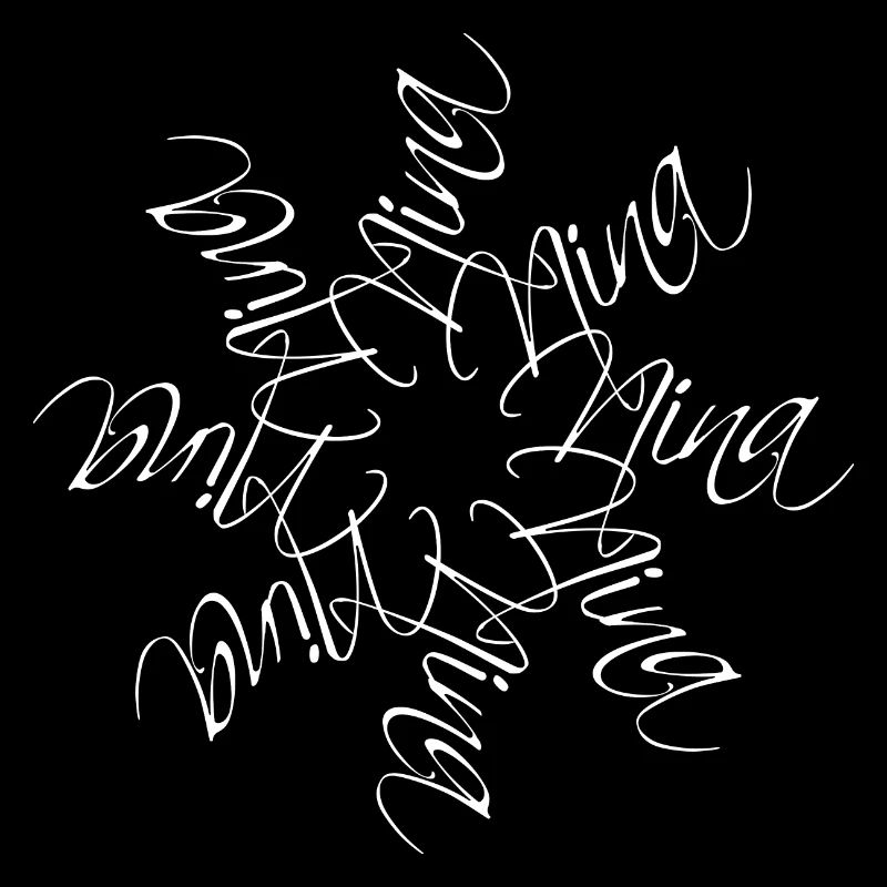 Nina Name Name Mandala