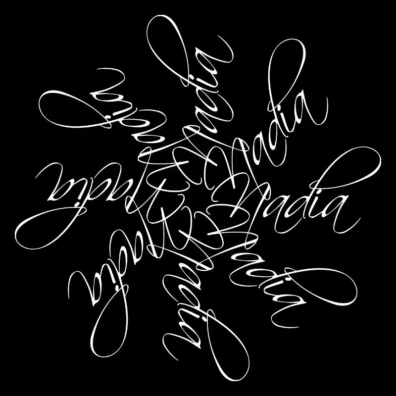 Nadia Name Name Mandala