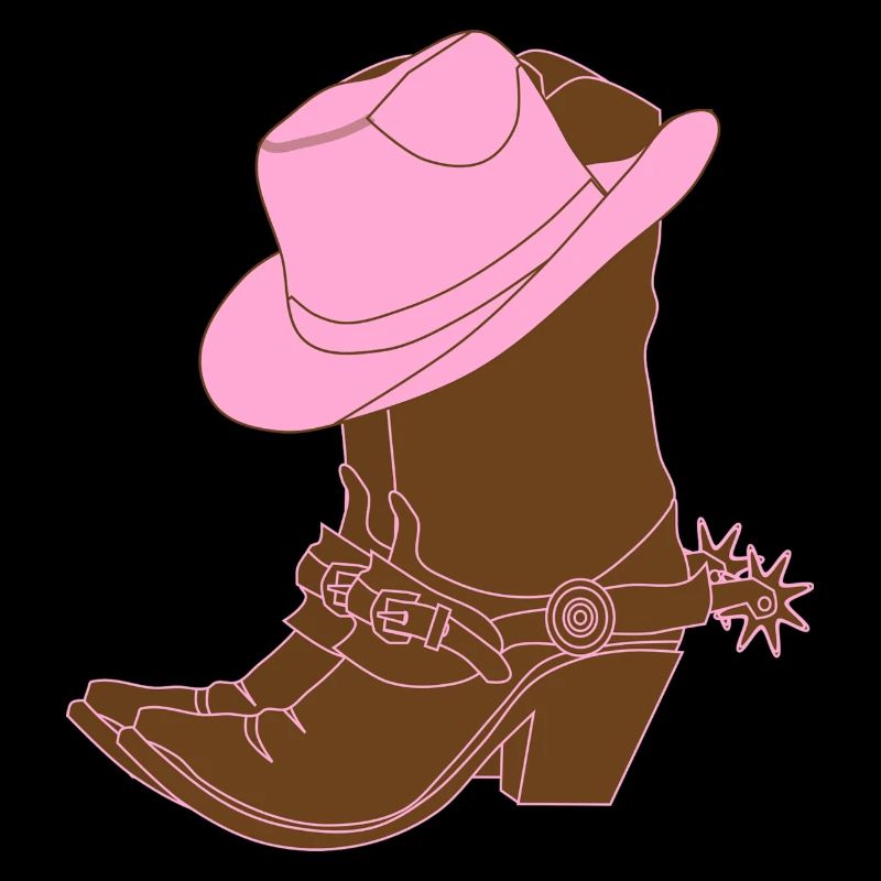 PINK COWBOY BOOTS