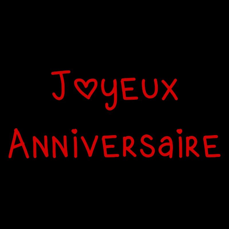 Design Anniversaire Amusant Joyeux