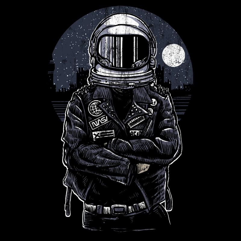 ASTRONAUT REBELL - Funny Astronaut Gift