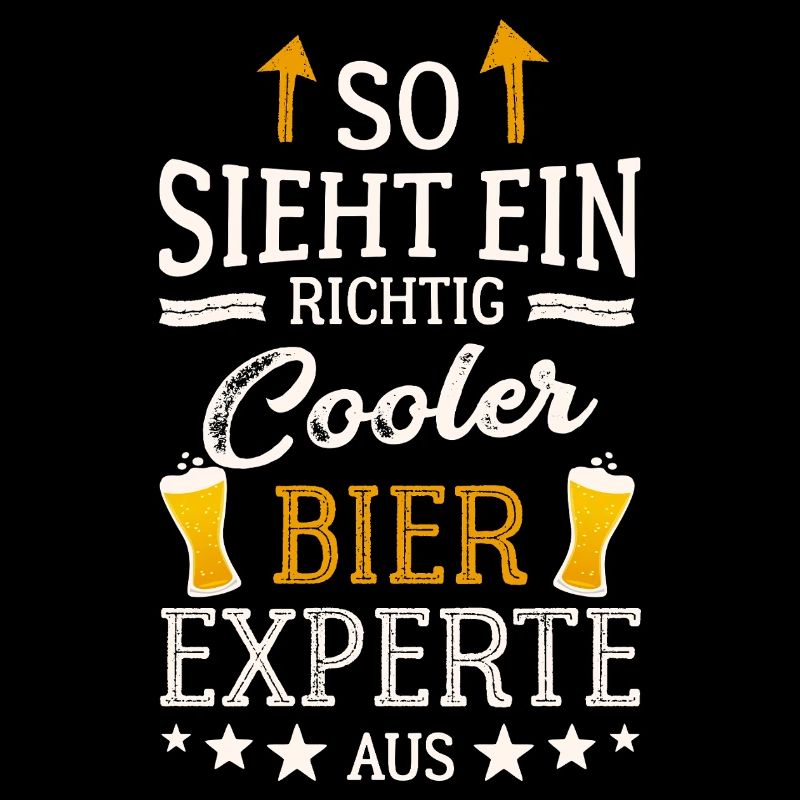 So sieht ein richtig cooler Bier Experte aus 