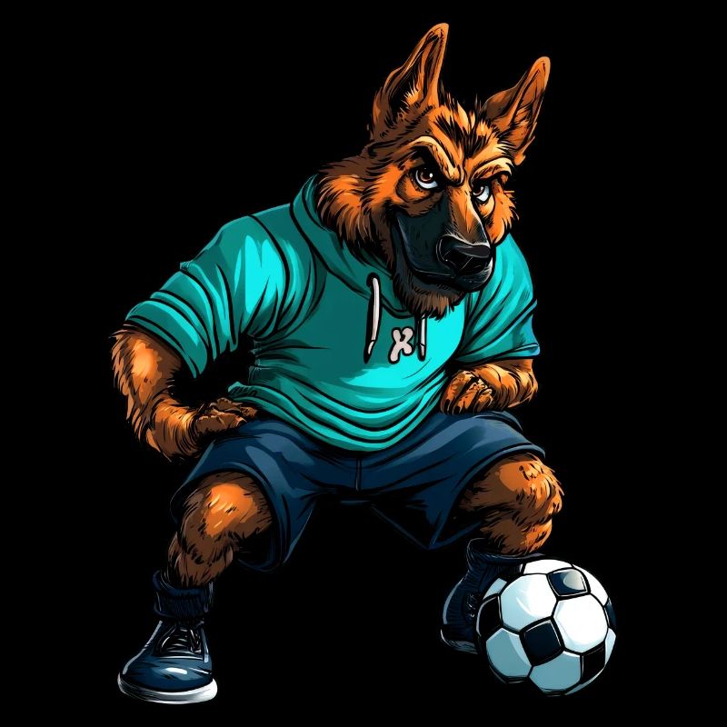 German Shepherd Football