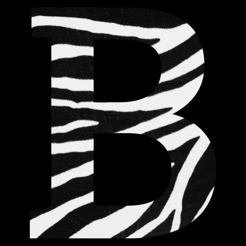 Buchstabe b Zebra