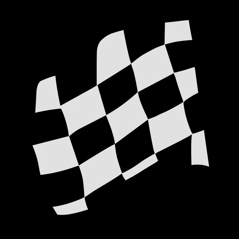 Drapeau à damiers Racing