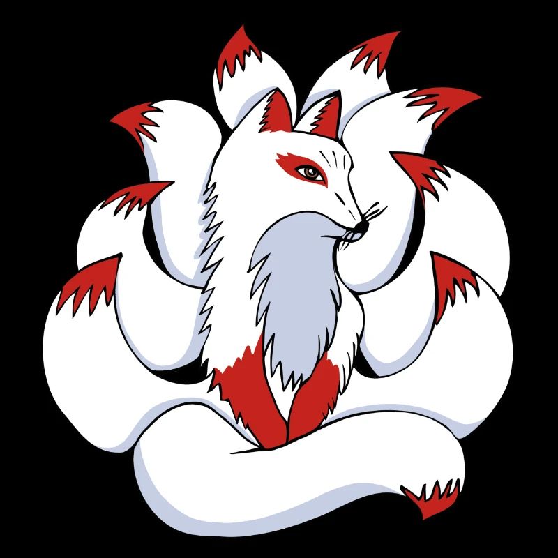 Nine-tailed Fox Japanese Otaku