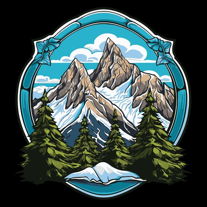 Berge Wappen Gebirge