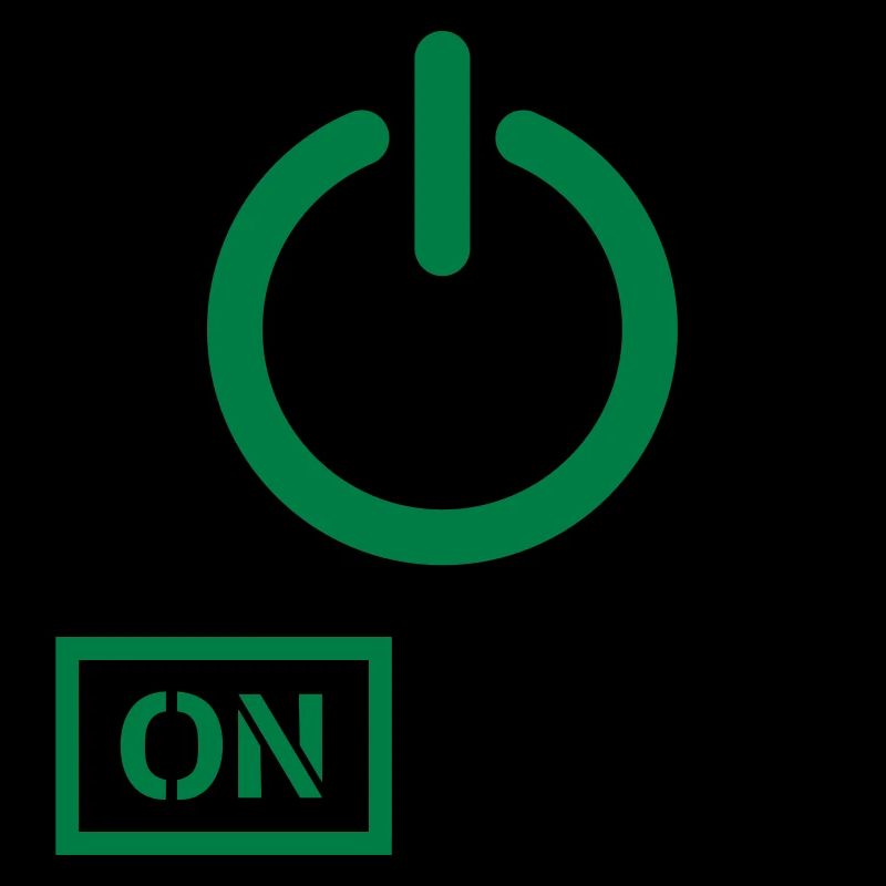 On Off Power Schalter Design