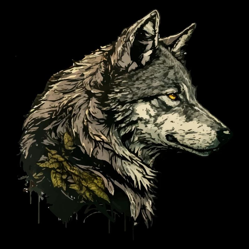 Der graue Wolf