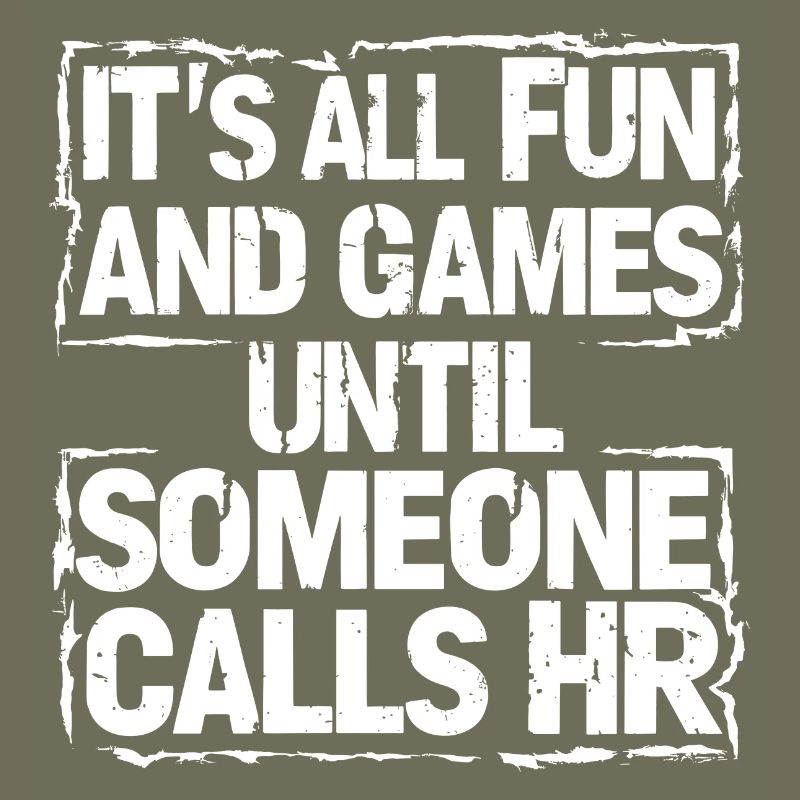 First fun, then human resources