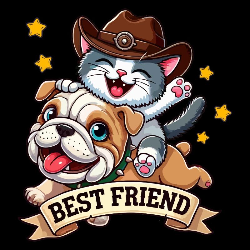 Chiot et chaton | Meilleur ami
