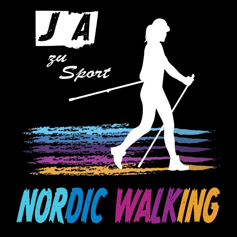 JA zu Sport 🏃‍♀️ Nordic Walking – Bunt & Stilvol