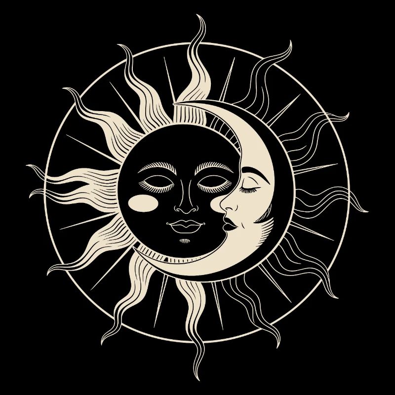 Le soleil rencontre la lune : l’harmonie céleste