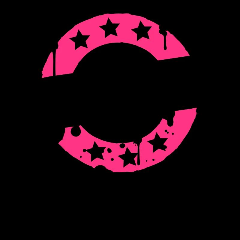 Single Edition stamp graffiti pink award