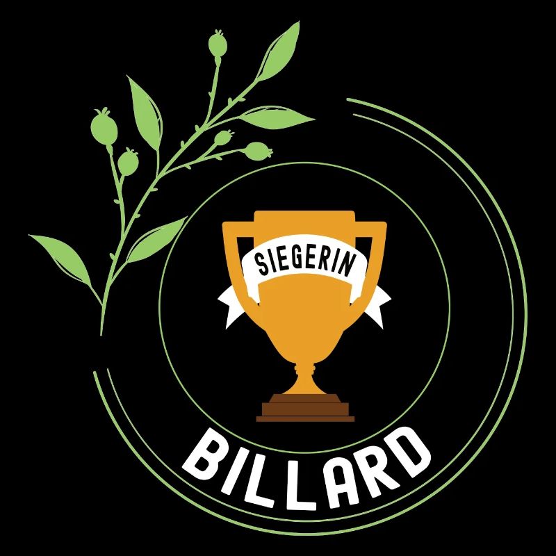 Billard Siegerin Gewinner Turnier Meisterschaft