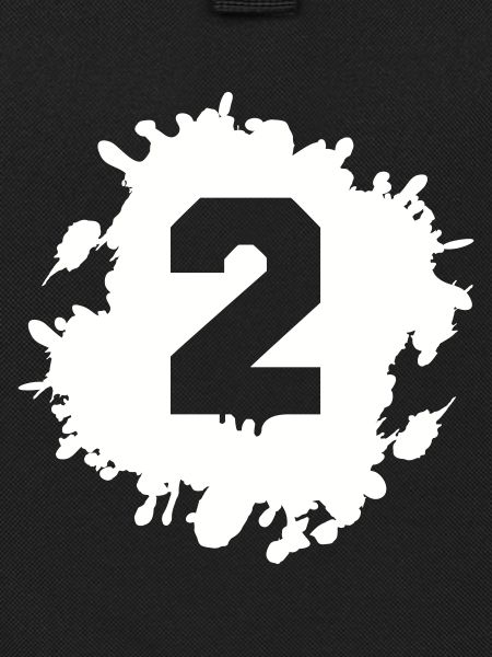 2 klecks