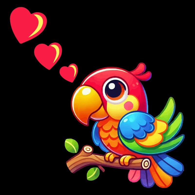 Parrot love