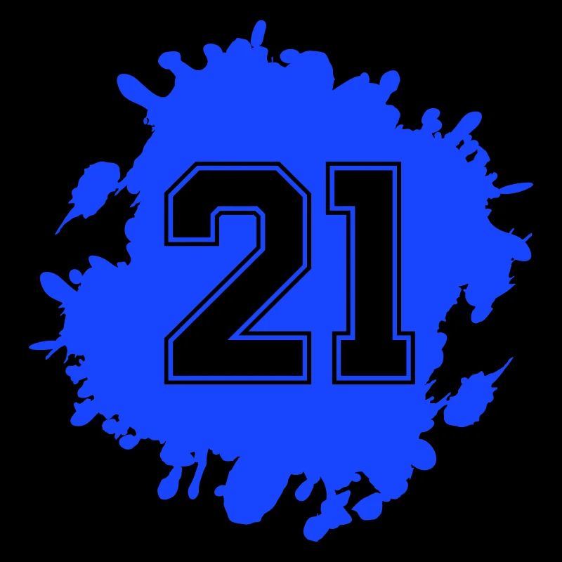 21 klecks