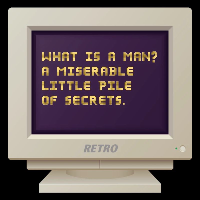 CRT Design - What is a man ?